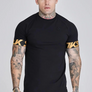 Siksilk - Black Dynamic T-Shirt